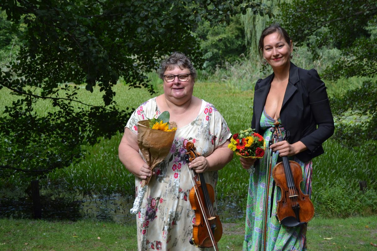 Kammerkonzert f\u00fcr zwei Violinen Anna & Joanna "Sommer, Sommer, du bist schon da!"