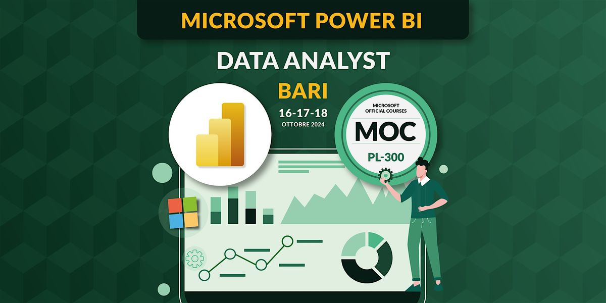 Corso Microsoft Power BI Data Analyst (PL-300) - BARI