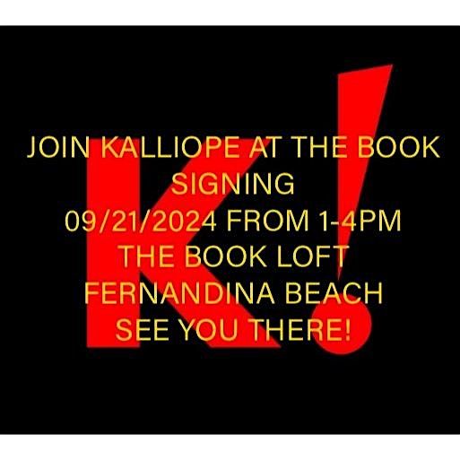 Book Signing with Kalliope