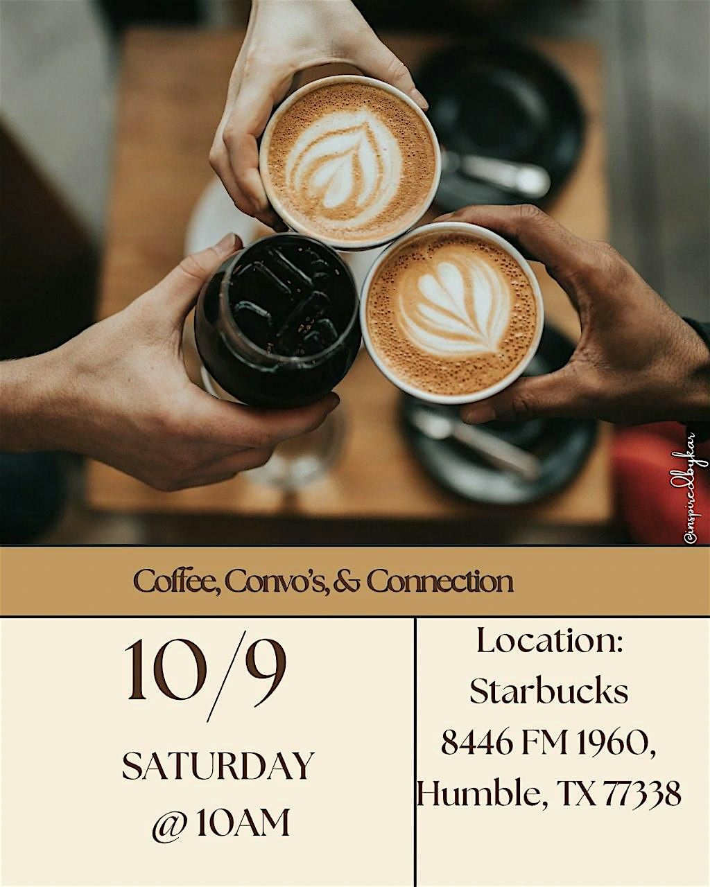 Coffee, Convo's, & Connection