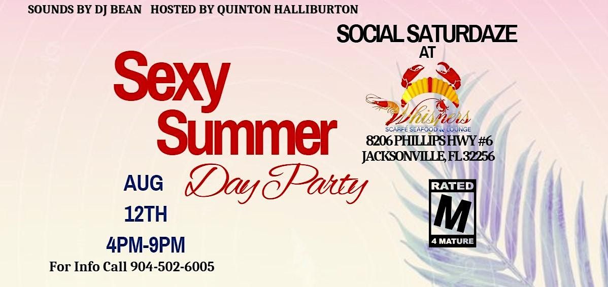 Social Saturdaze Sexy Summer Day Party
