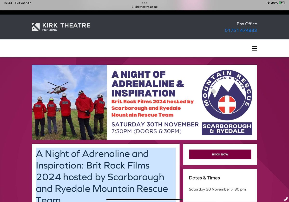 A night of adrenaline and inspiration - Brit Rock Films 2024