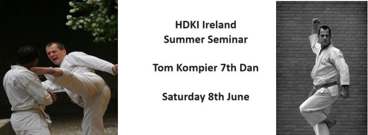 HDKI Ireland Summer Seminar - Tom Kompier 7th Dan