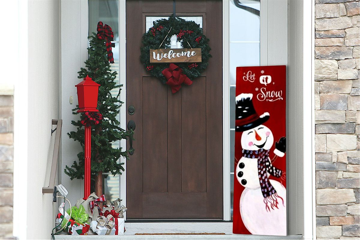 Paint Night: Snowman Porch Leaner Sign
