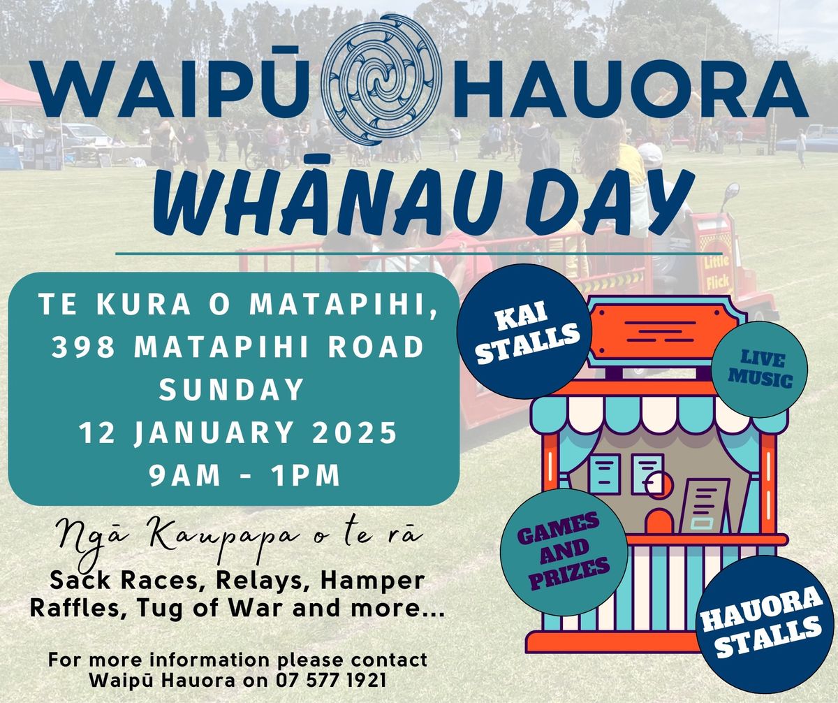 Waip\u016b Hauora Wh\u0101nau Day