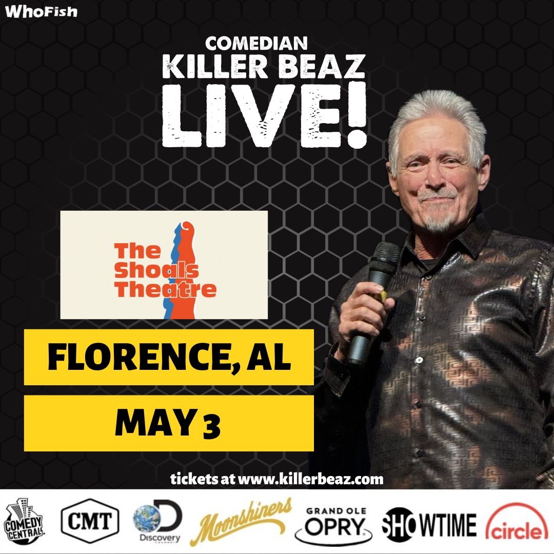 Killer Beaz Comedian at the Shoals Theatre 