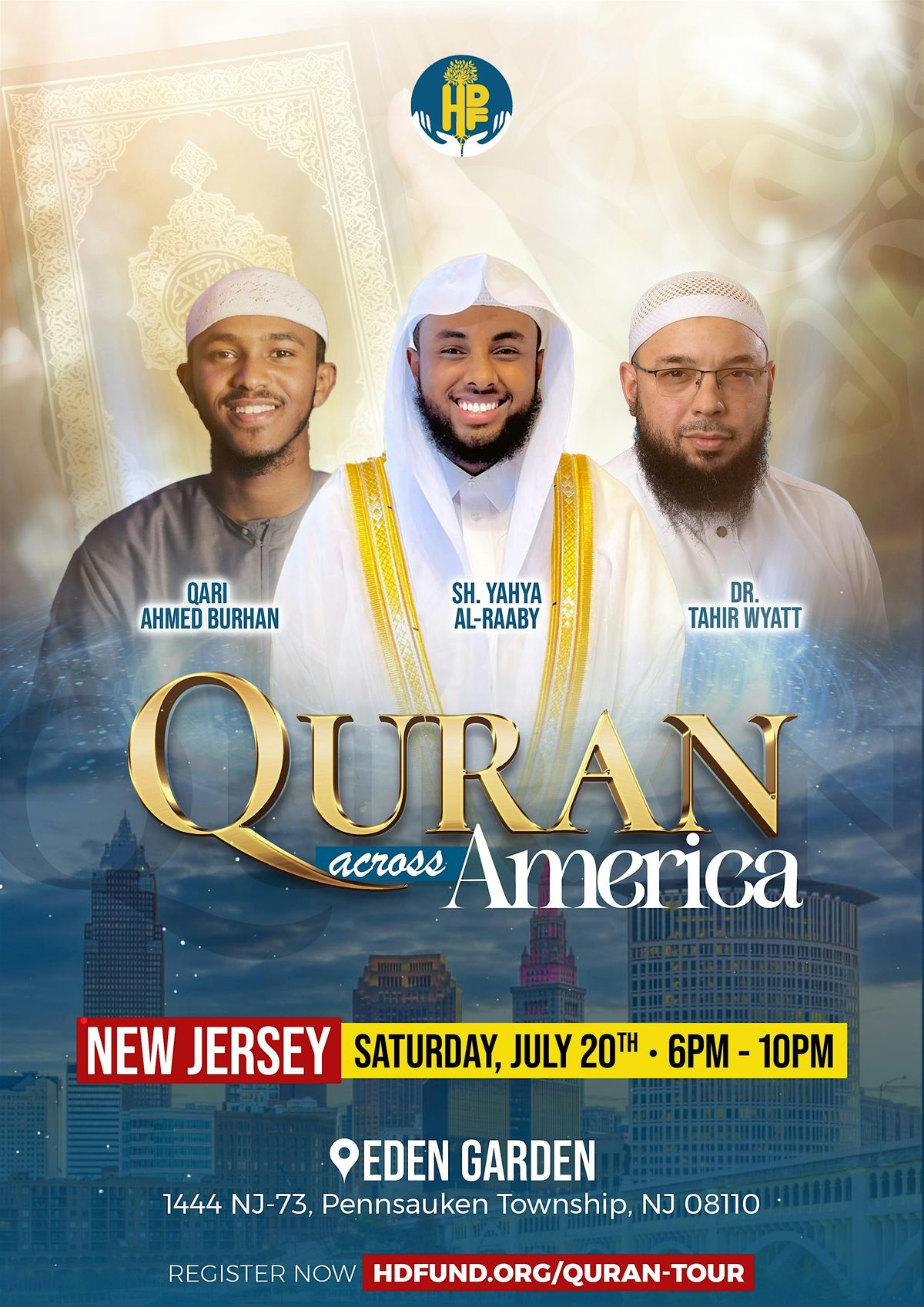 Quran Tour | New Jersey | HDF x Sh. Yahya Al-Raaby