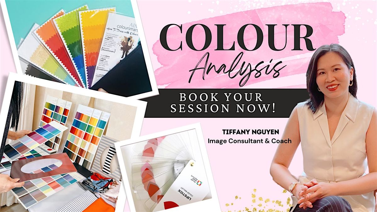 Personal Colour Analysis - 1:1 Consultation (SPECIAL PROMO!)