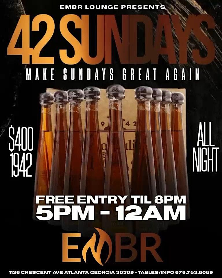 ATLANTA\u2019S BIGGEST DAY PARTY 1942 SUNDAYS