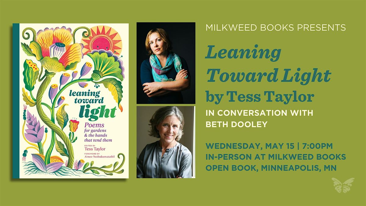 Tess Taylor at Milkweed Books