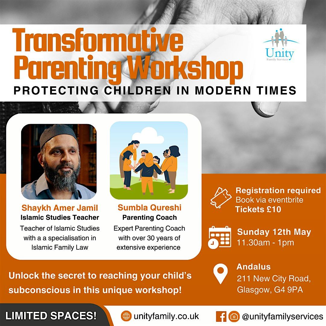 Transformative Parenting Workshop: Protecting Children in Modern Times