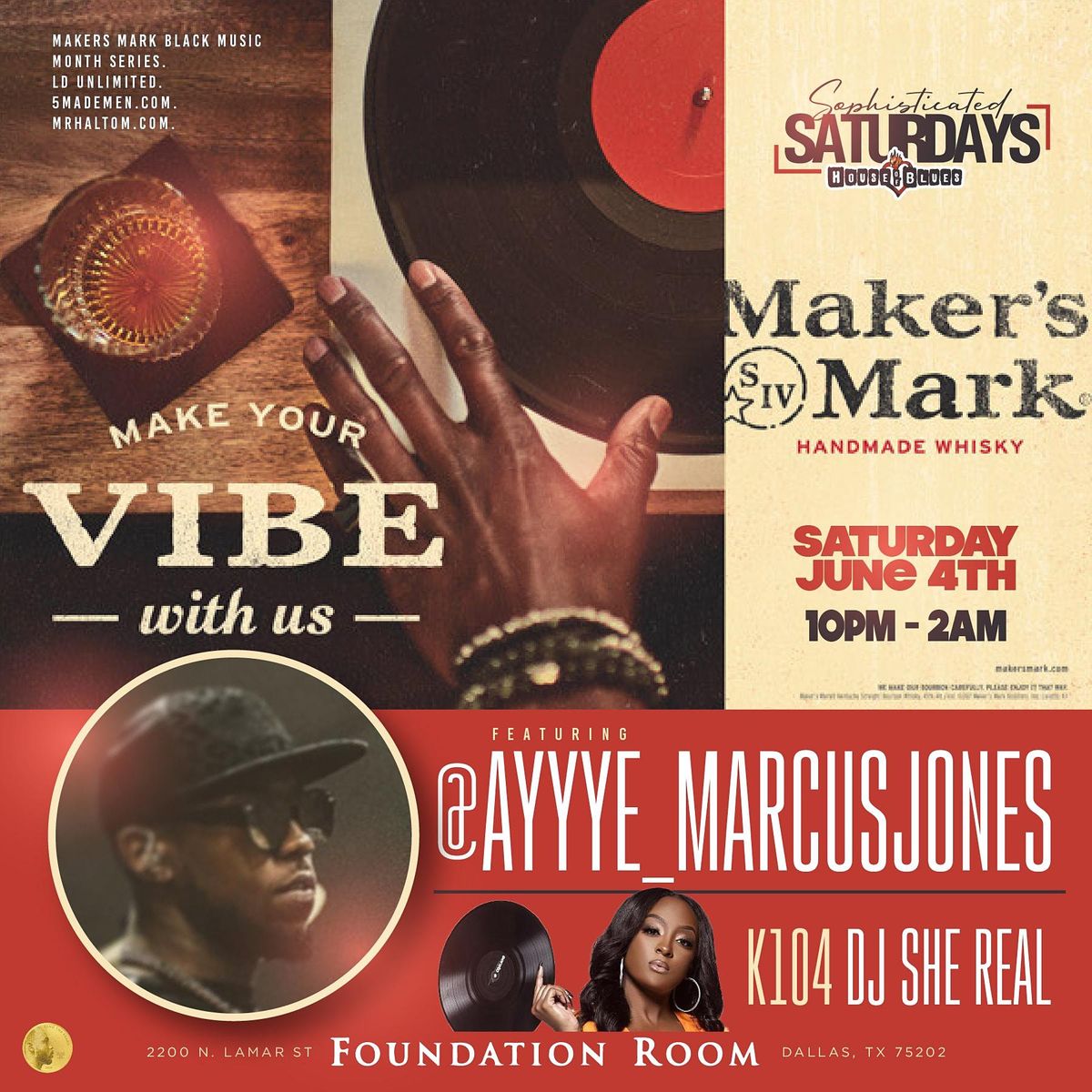 MAKER'S MARK BLACK MUSIC MONTH CELEBRATION