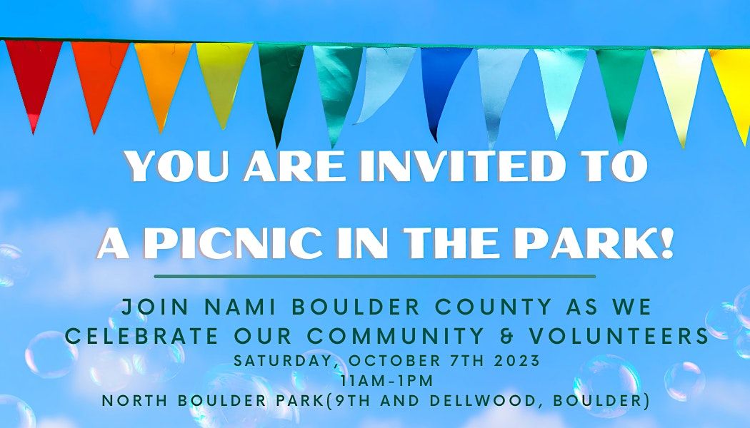 NAMI Boulder County Picnic in the Park 2023