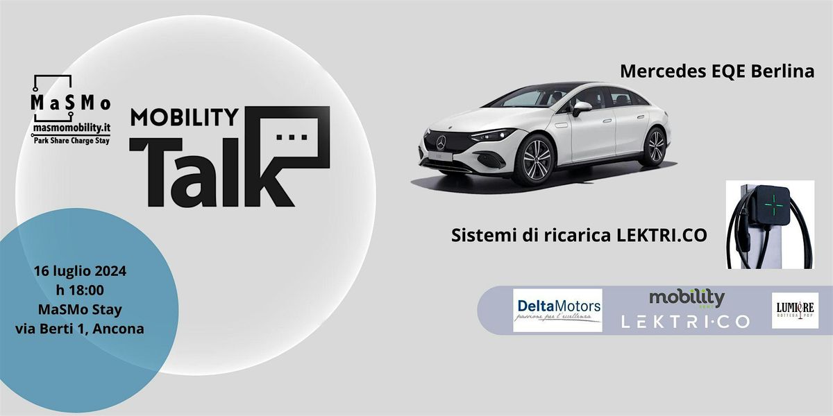MaSMo Mobility Talk - 16 luglio