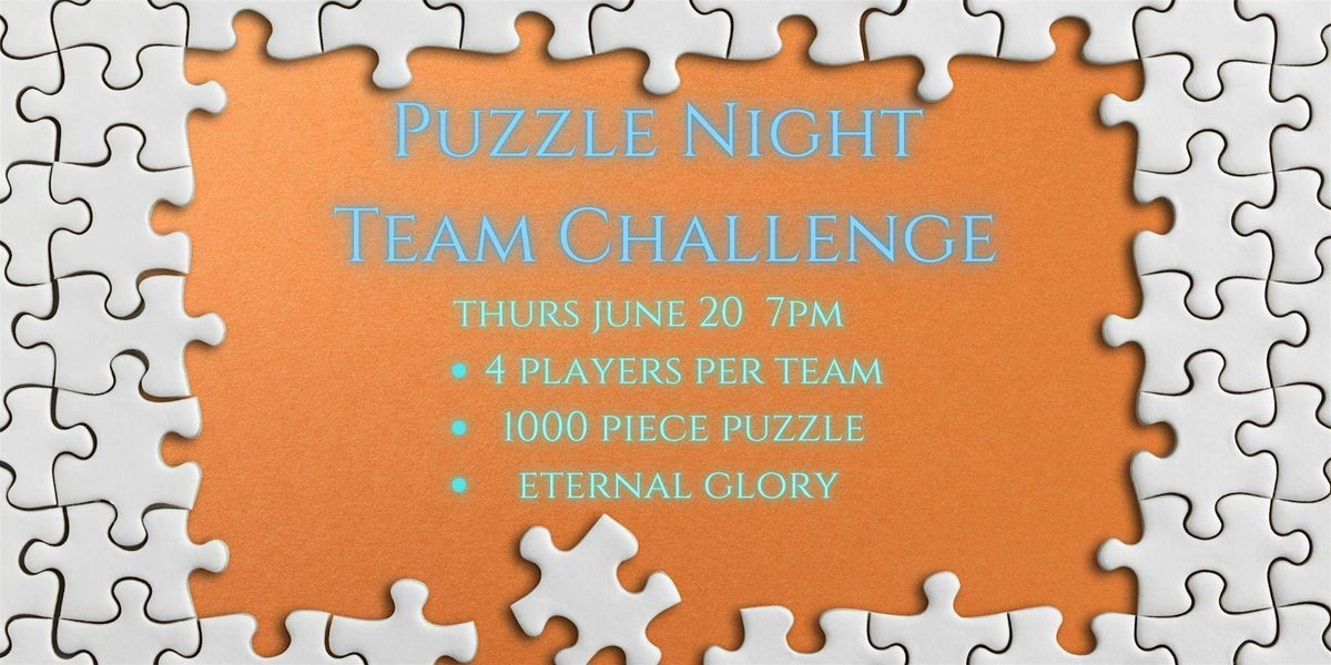 Puzzle Night Team Challenge