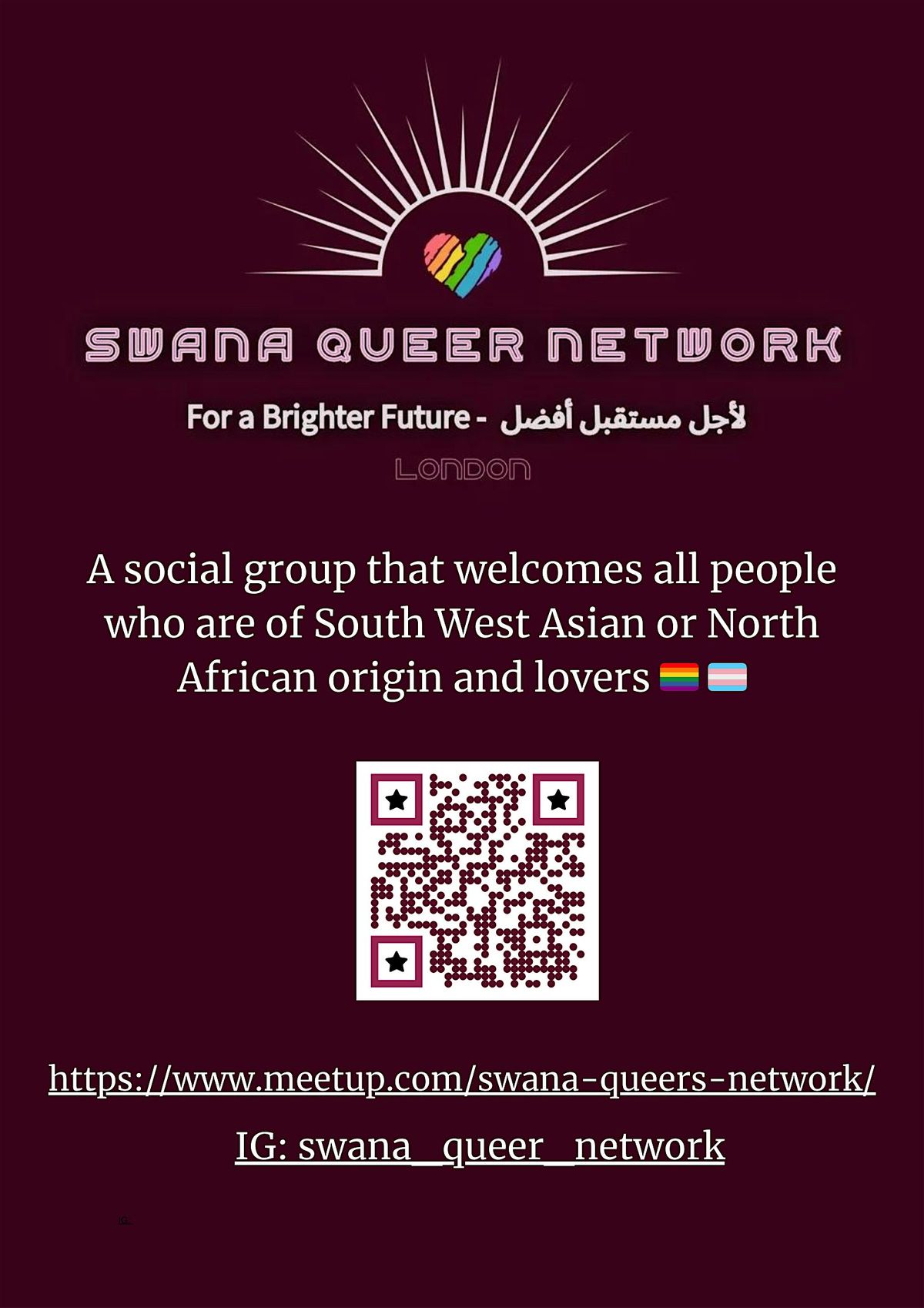 Queer Arab, Persian, Turkish, Kurdish and SWANA Social Mixer