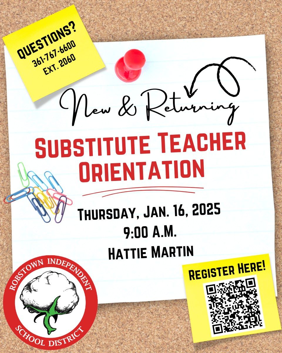 Substitute Orientation Training