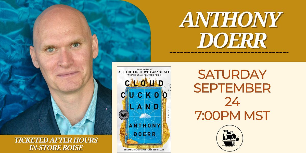 Why words matter - An evening with Anthony Doerr