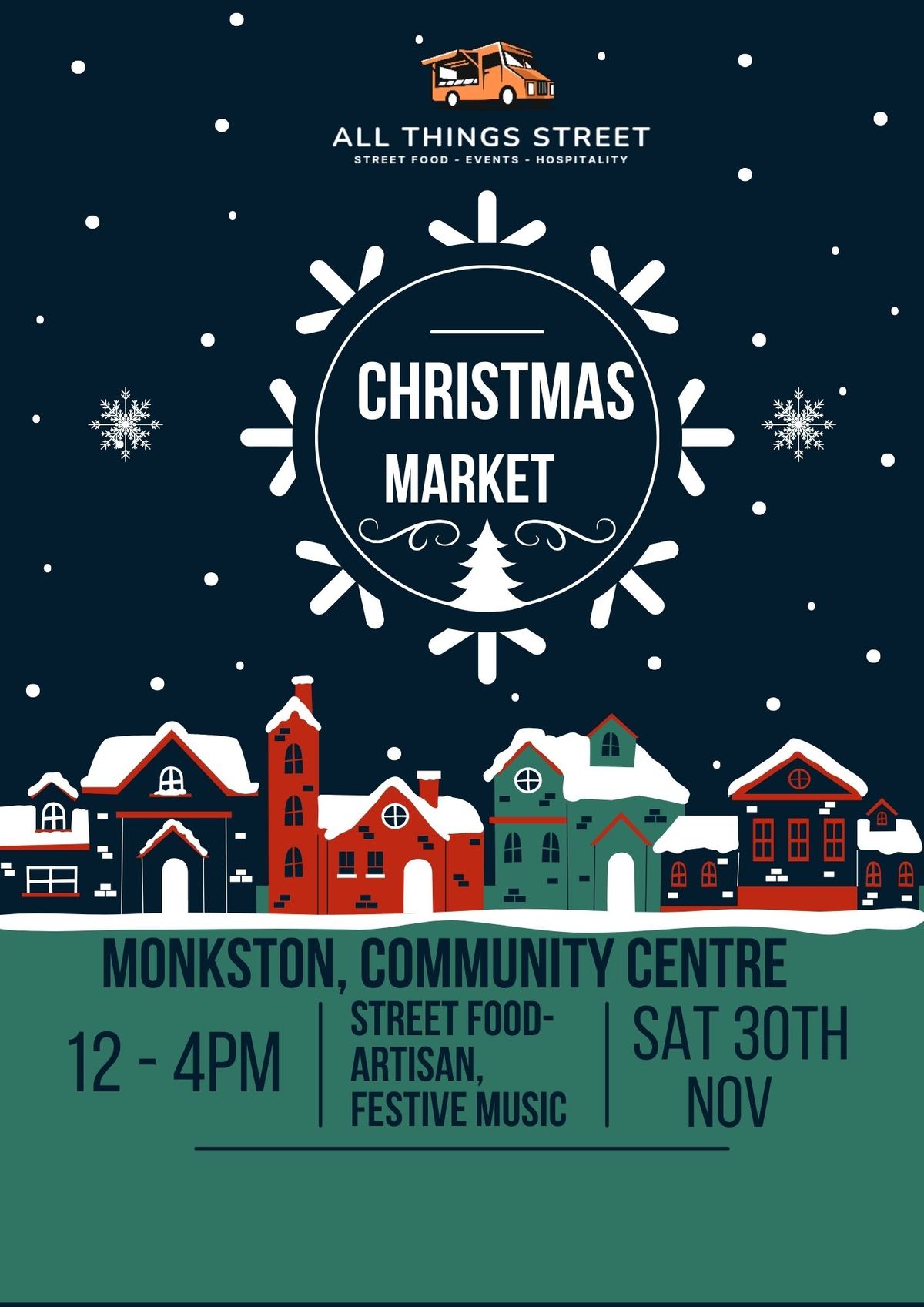 Christmas Street Food Market - Monkston, Milton Keynes