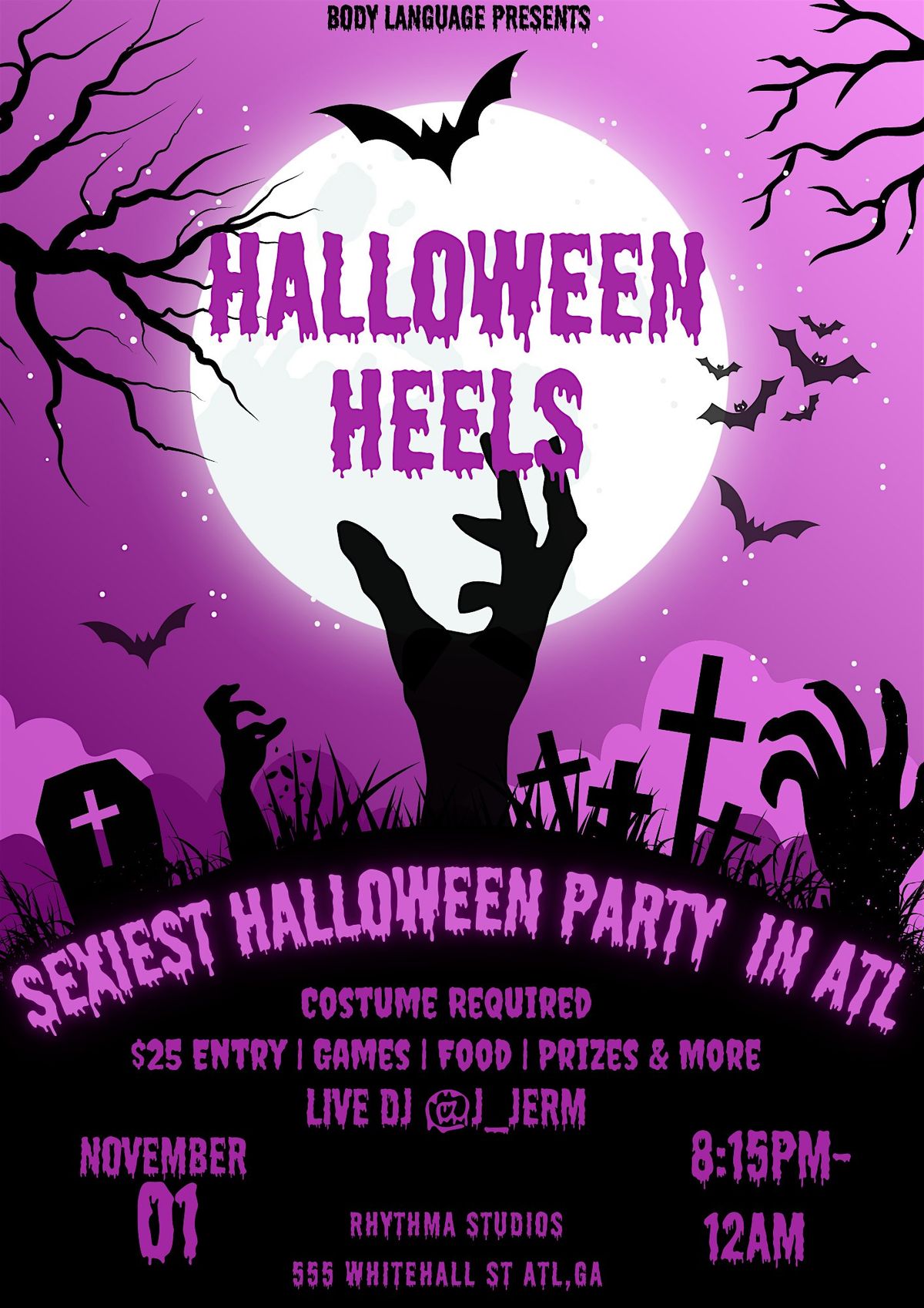 \u201cBaddieween\u201d Halloween Heels Class