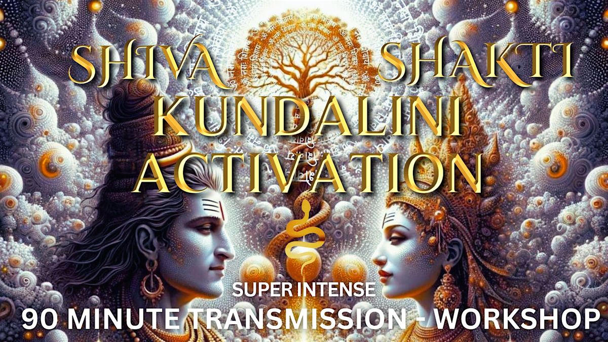 KUNDALINI ACTIVATION - SHIVA & SHAKTI 90 MINUTE TRANSMISSION - WORKSHOP ...