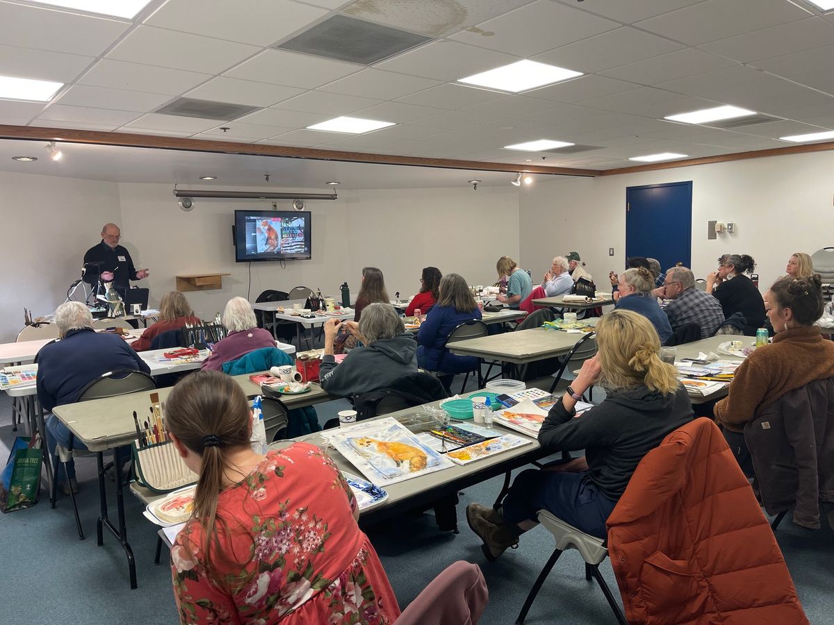 Fairbanks Watercolor Society March Meeting 