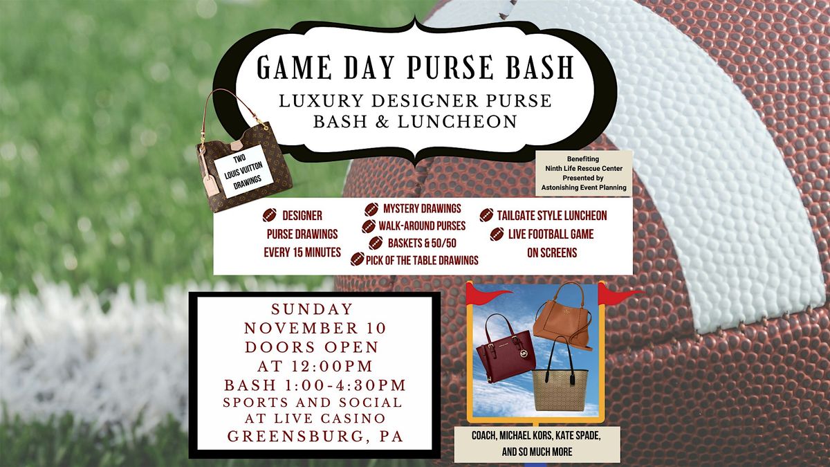 Game Day Purse Bash