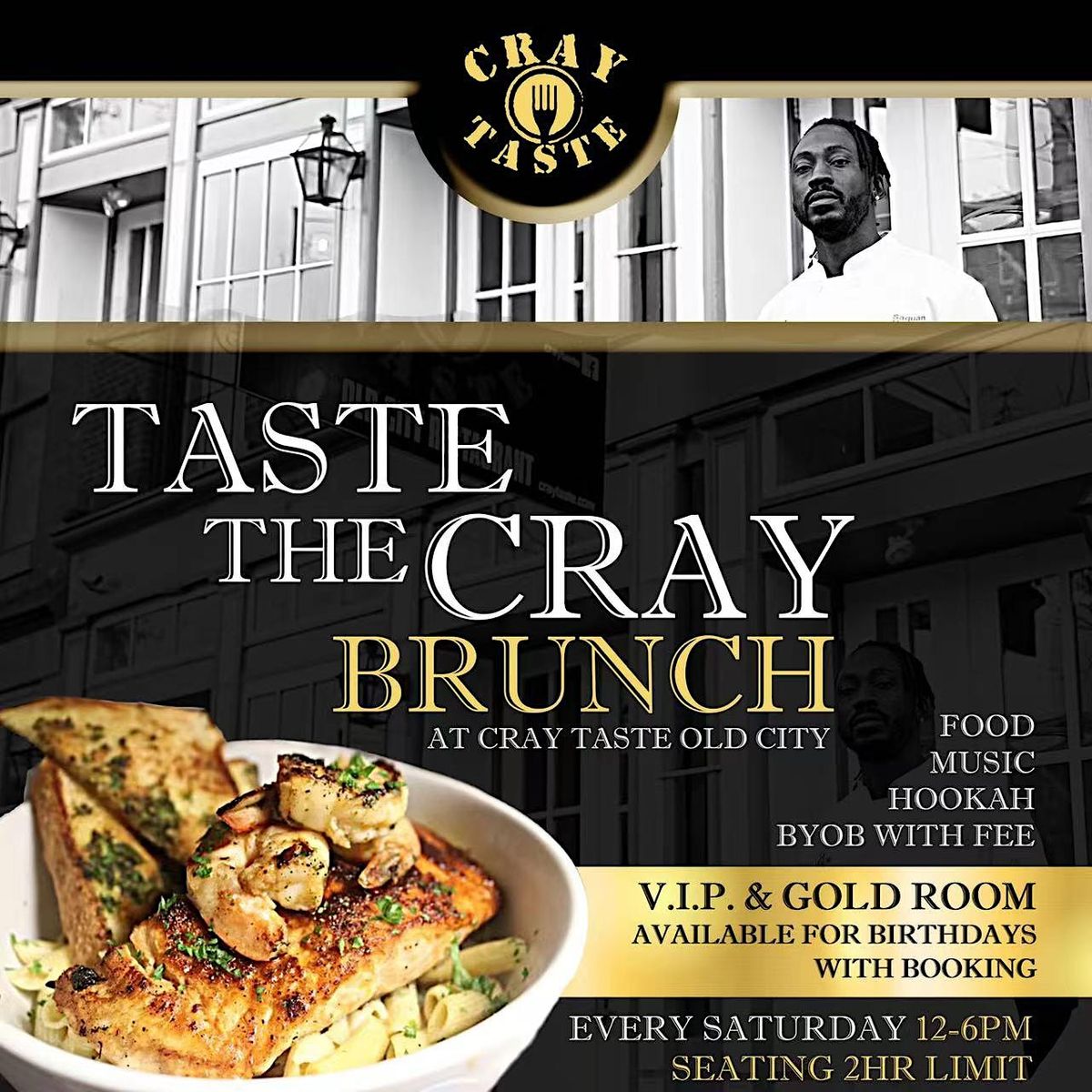 Taste the Cray Sunday Brunch @ Cray Taste Old City