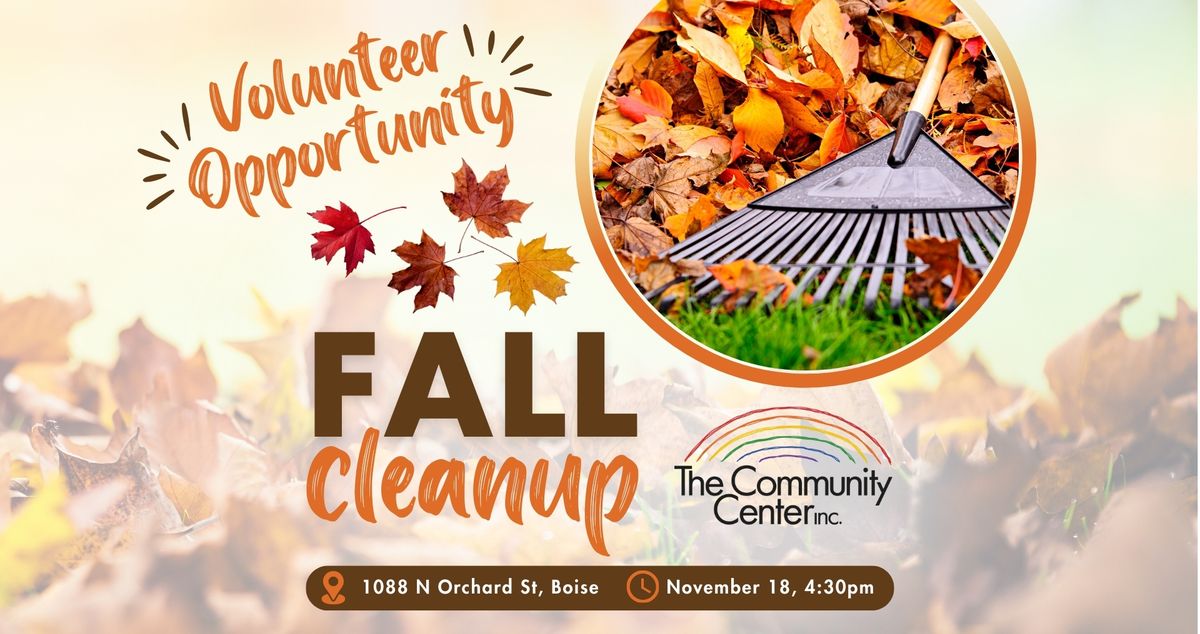 Fall Cleanup - Volunteer Opportunity