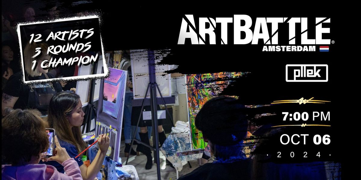 Art Battle Amsterdam - 6 October, 2024