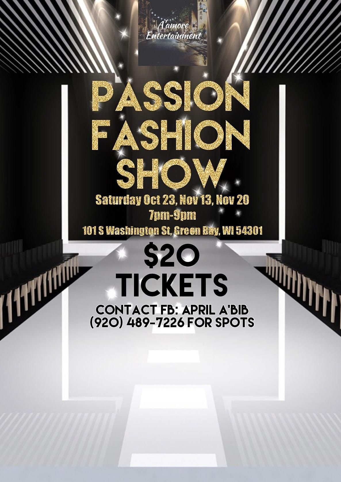 Passion Fashion Show Green Bay 13 November 2021 Fashion Show 2022 Green Bay
