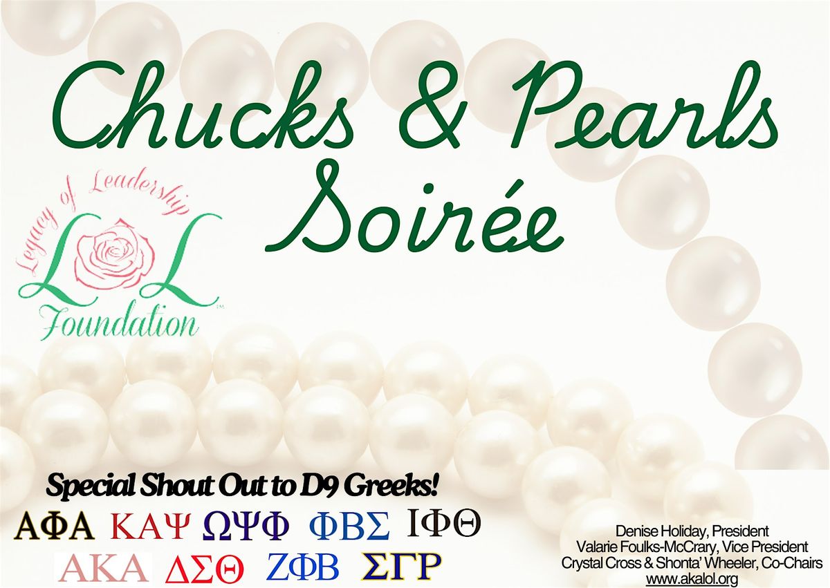 Chucks  & Pearls Soiree'