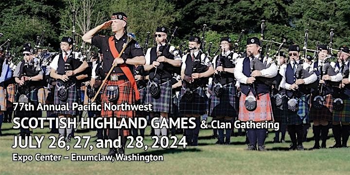 Souvenir Program Advertising - 77th Pacific NW Scottish Highland Games