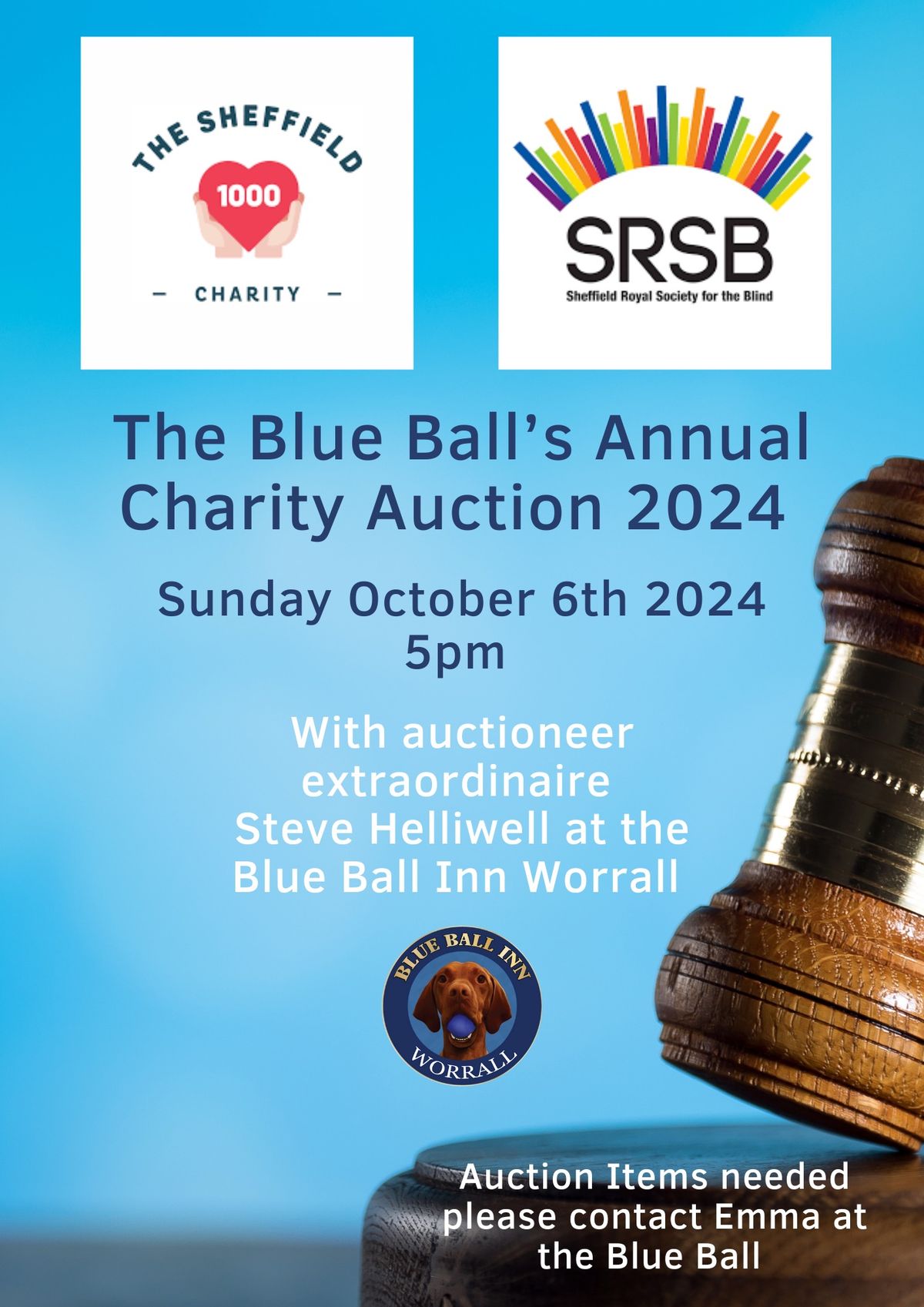 The Blue Balls Charity Auction