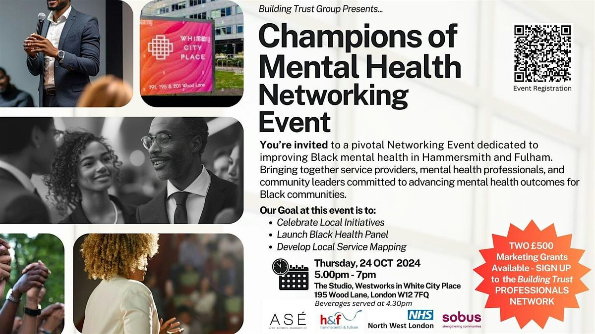 Champions of Mental Health  Networking Event