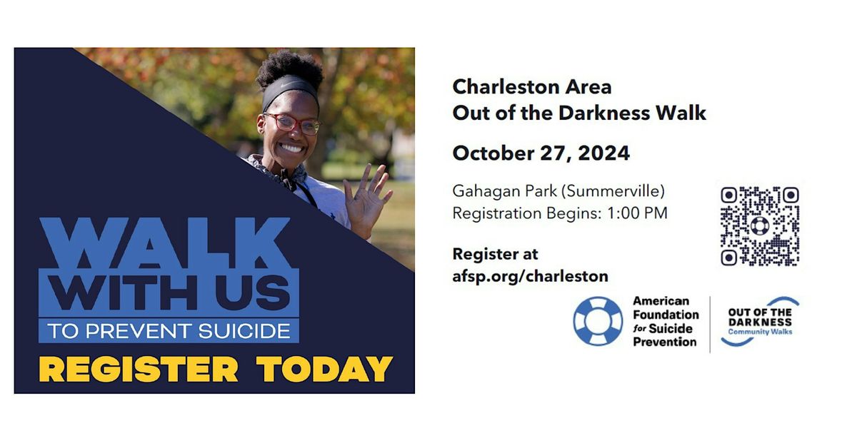 2024 Charleston SC Out of the Darkness Walk for Suicide Prevention