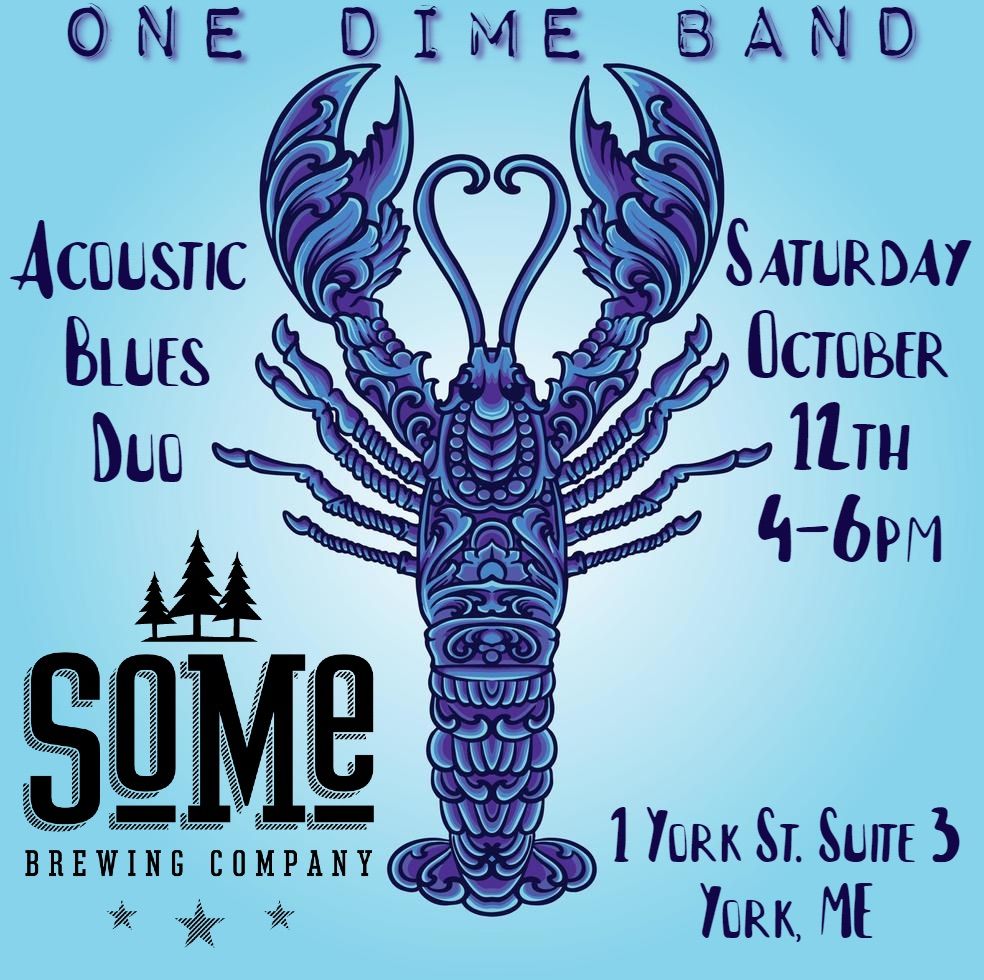 One Dime Band Acoustic Blues Duo @ SoMe Brewing Co.