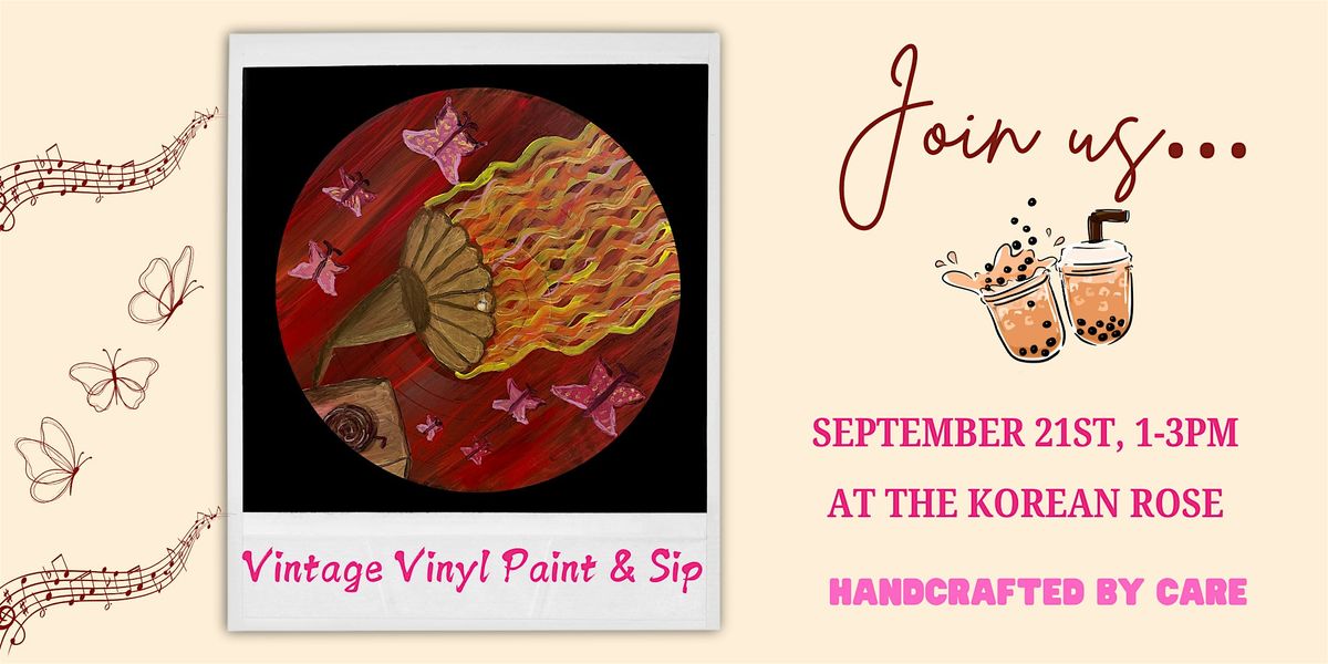 Vintage Vinyl Paint & Sip