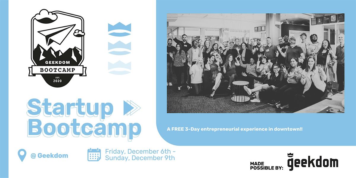 Startup Bootcamp - December 2024