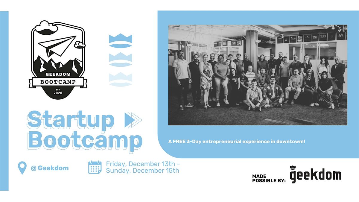 Startup Bootcamp - December 2024