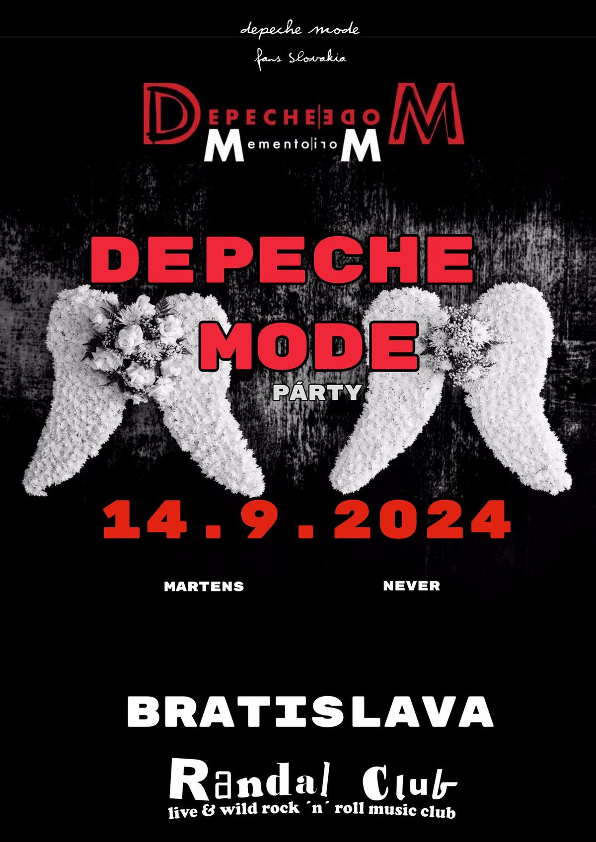 Depeche Mode p\u00e1rty BRATISLAVA