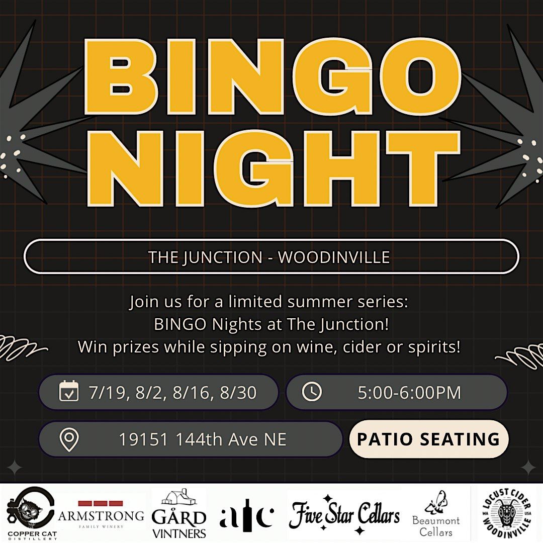 Bingo Nights at The Junction - Woodinville