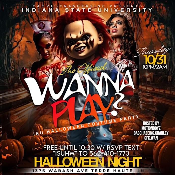 INDIANA STATE UNIVERSITY OFFICIAL HALLOWEEN PARTY