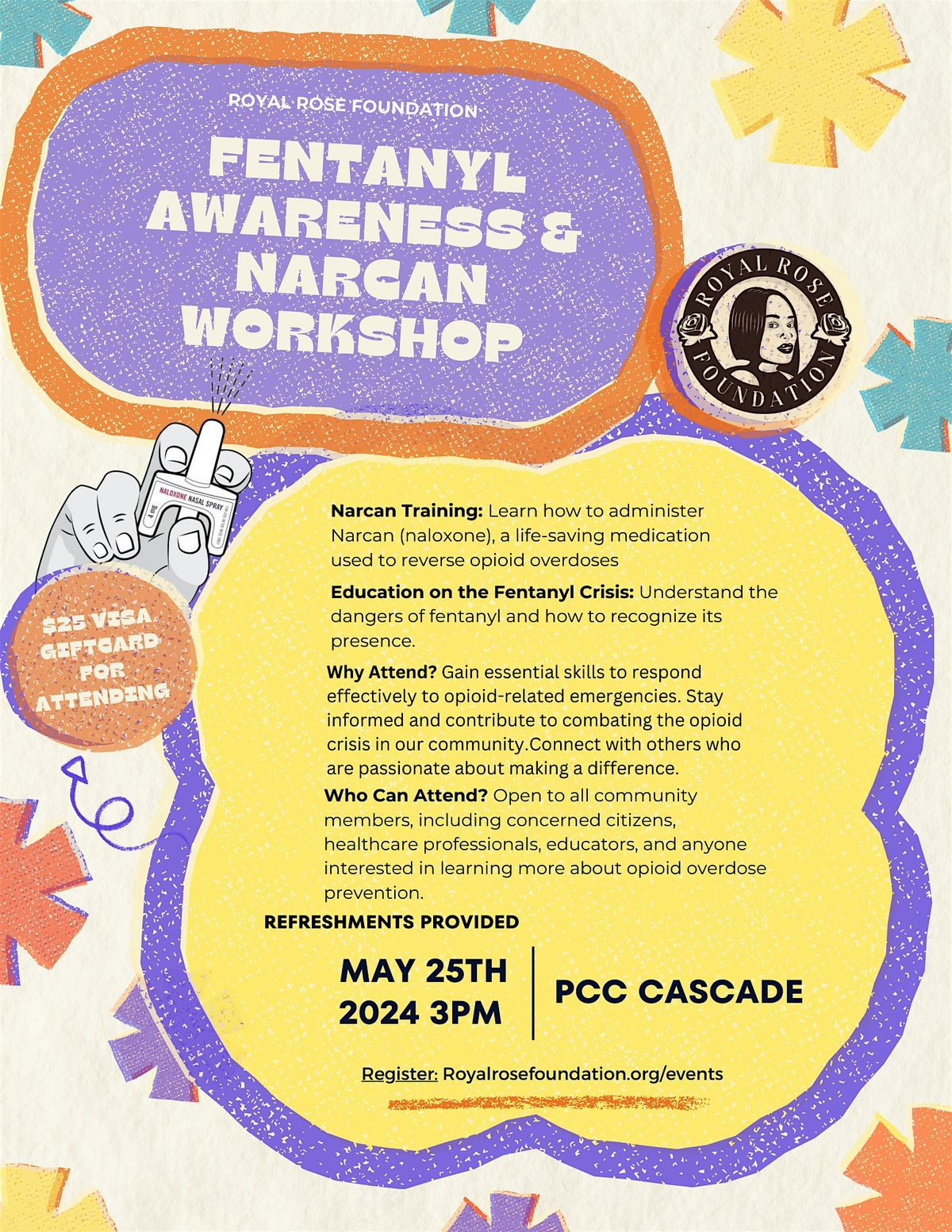 Fentanyl awareness and Narcan workshop