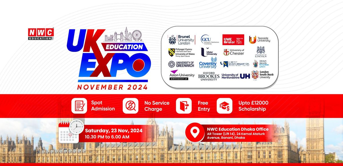 UK Education Expo -2024 | Meet 100+ UK Universities \ud83c\uddec\ud83c\udde7