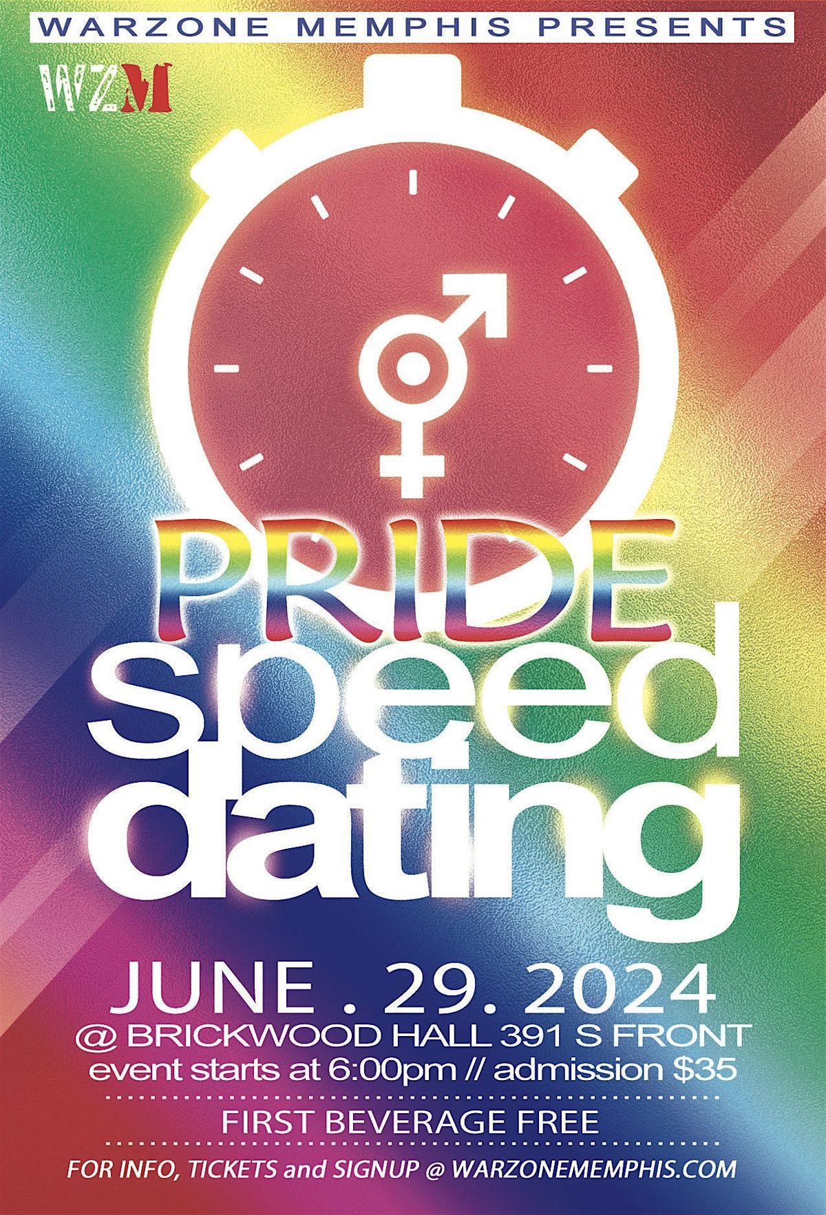 PRIDE SPEED DATING EVENT BY WARZONE MEMPHIS