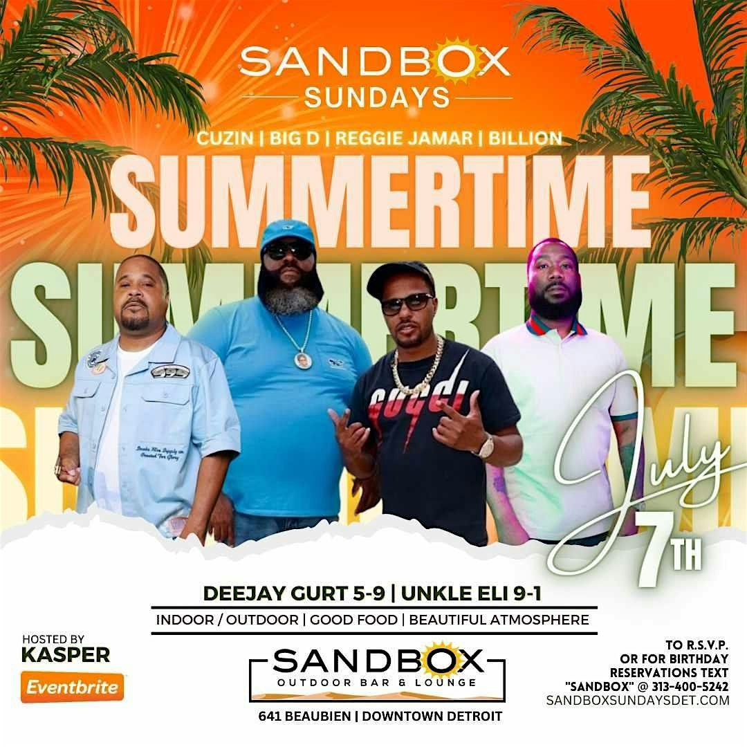 Sandbox Sundays presents...  Summertime