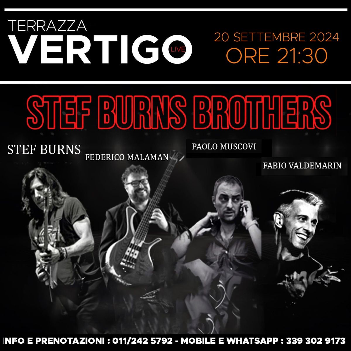 STEF BURNS BROTHERS BAND