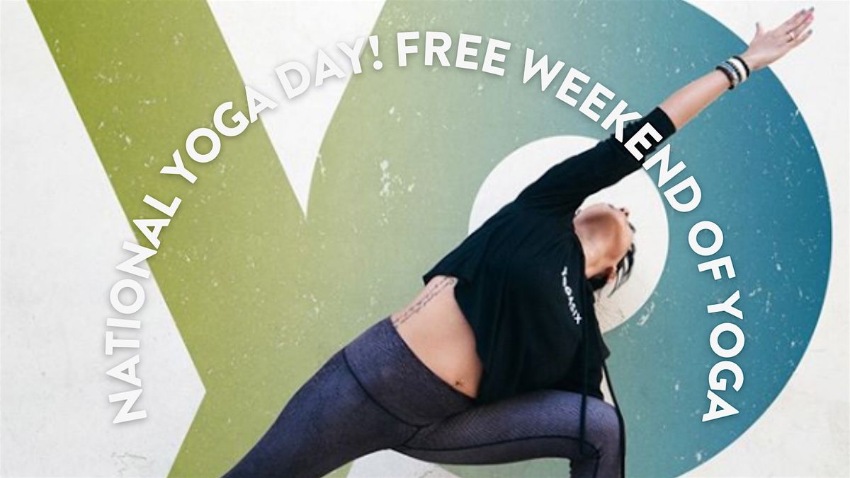 FREE WEEKEND OF YOGA - WDM