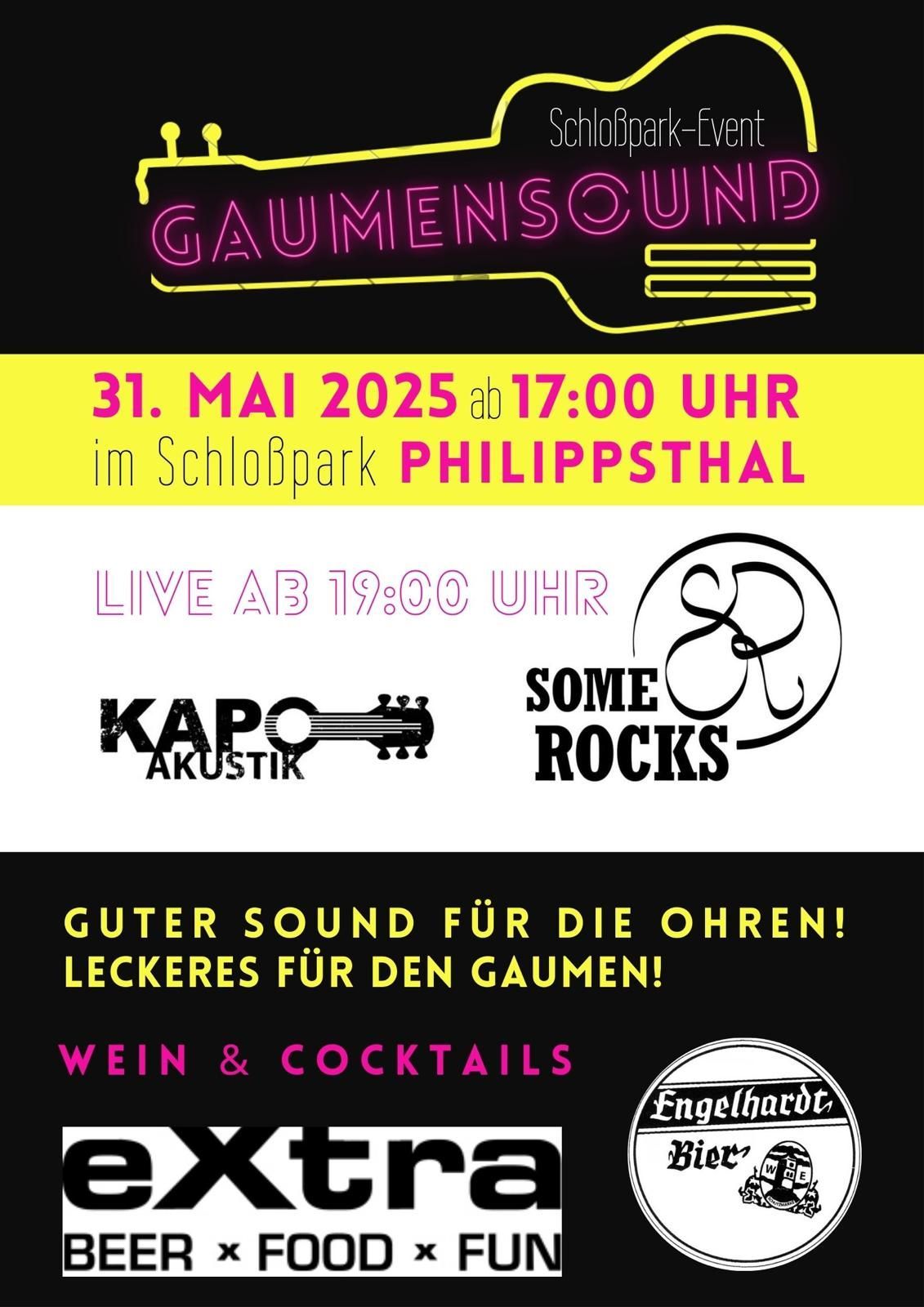 Gaumensound 2025 - Das Schlo\u00dfpark Event